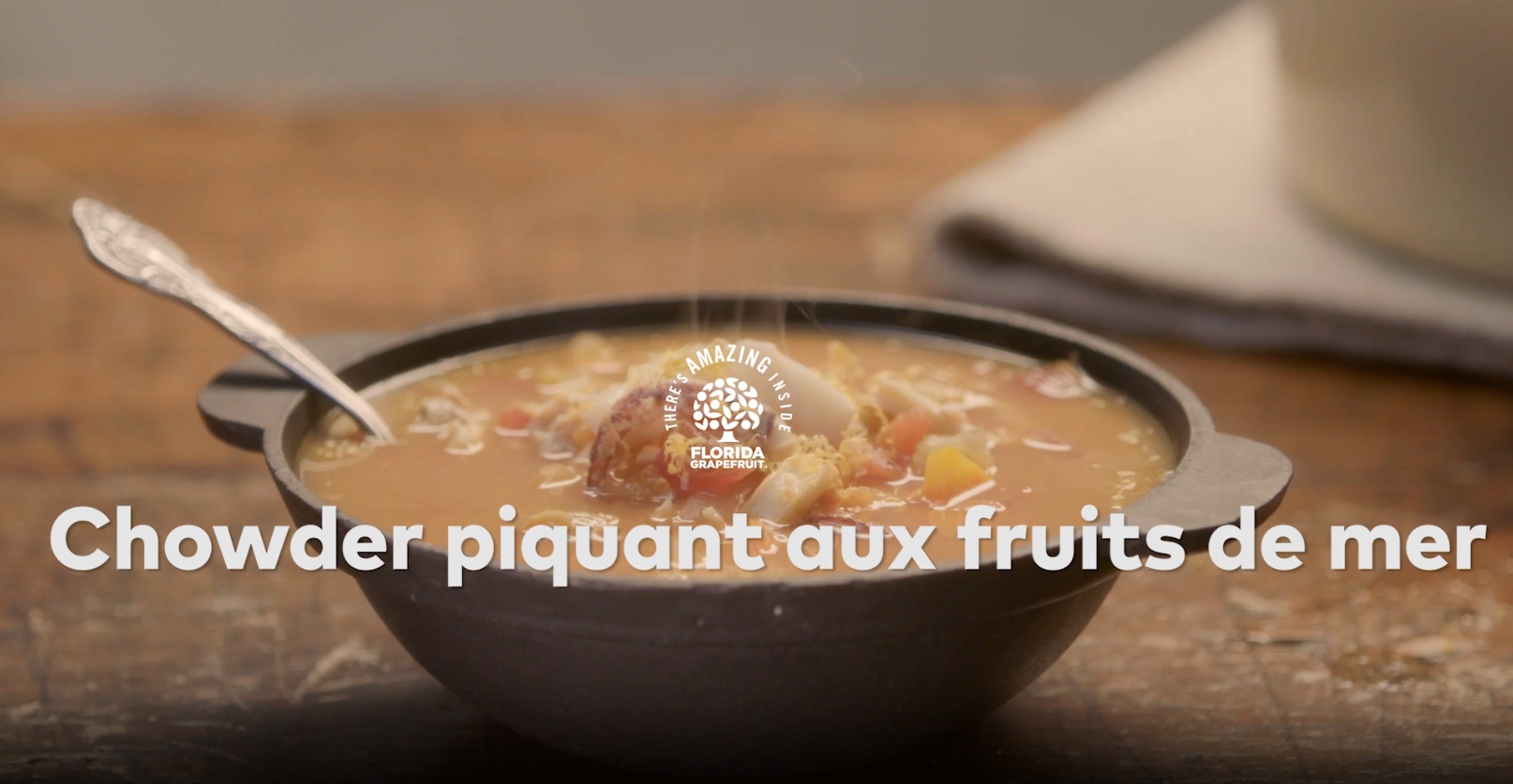 Chaudree Acidulee Aux Fruits De Mer
