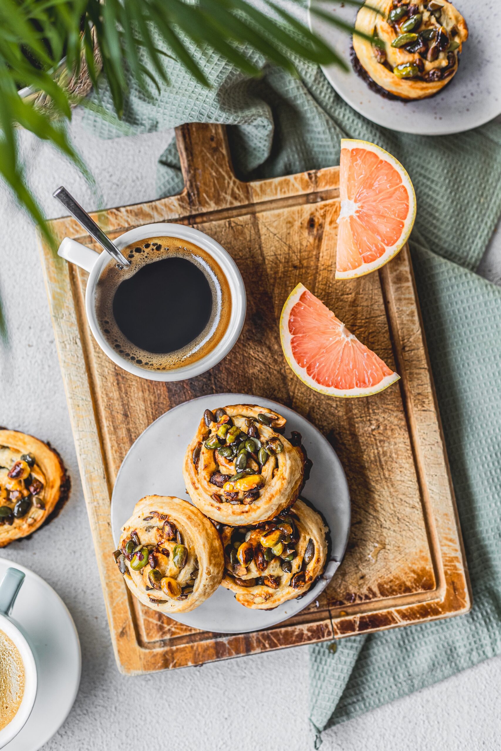 Tourbillons Au Pamplemousse De La Floride Et à La Pistache