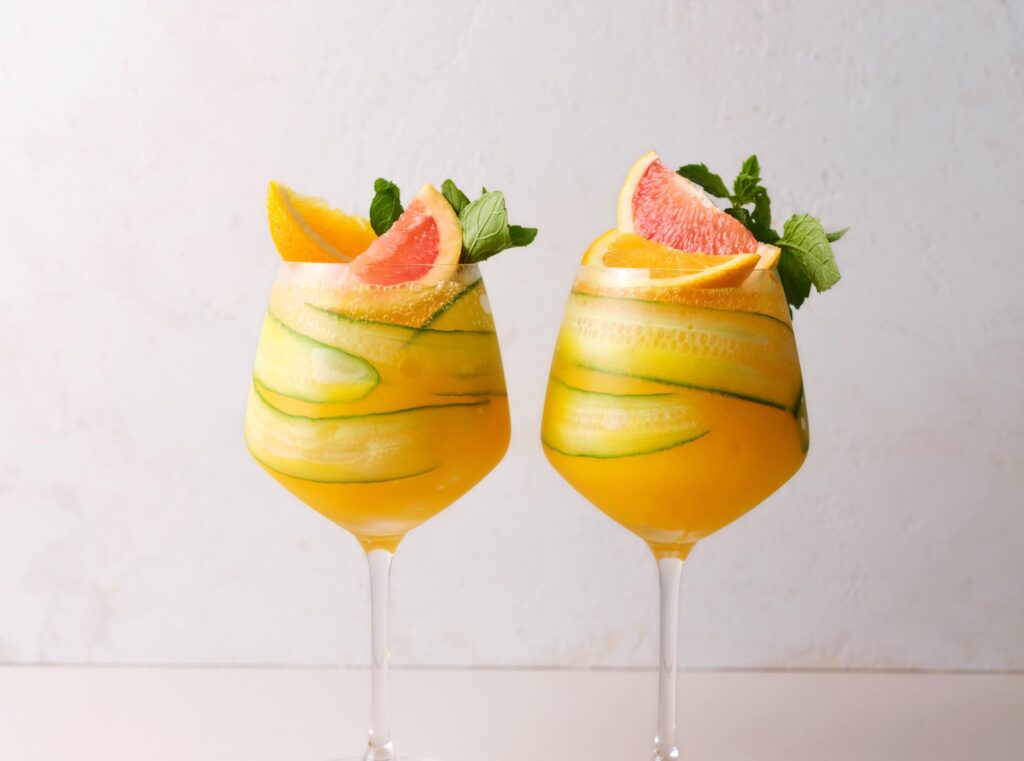 Citrus Fizz Mocktail Refresher